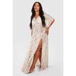 Plus Maxi-Strandkaftan der Marke boohoo