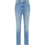 Push-Up Jeans von mustang, in der Farbe Blau, aus Baumwolle, andere Perspektive, Vorschaubild