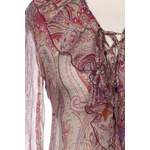Klassische Bluse von Tara Jarmon, Mehrfarbig, aus Seide, andere Perspektive, Vorschaubild