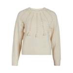 Sonstige Pullover von Vila, in der Farbe Beige, aus Polyacryl, andere Perspektive, Vorschaubild