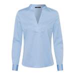 Klassische Bluse von Zero, in der Farbe Blau, aus Baumwolle, andere Perspektive, Vorschaubild
