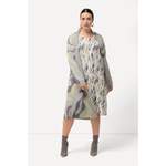 Long-Strickjacke, Jacquard-Strickmuster, der Marke Ulla Popken