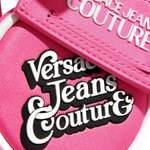 Schlüsselanhänger von Versace Jeans Couture, in der Farbe Rosa, aus Kunstleder, andere Perspektive, Vorschaubild