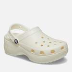 Clog von Crocs, in der Farbe Beige, aus Kunststoff, andere Perspektive, Vorschaubild