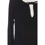 Klassische Bluse von Max Mara, in der Farbe Schwarz, aus Elasthan, andere Perspektive, Vorschaubild