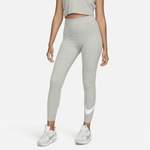 Sportleggings von Nike, in der Farbe Grau, aus Naturfaser, andere Perspektive, Vorschaubild