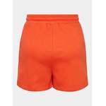 Sportshorts von Pieces, in der Farbe Orange, andere Perspektive, Vorschaubild