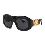 Sonstige Sonnenbrille von Versace, in der Farbe Schwarz, aus Polycarbonat, andere Perspektive, Vorschaubild