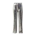 Palazzohose von Gina Tricot, in der Farbe Silber, aus Polyester, Vorschaubild