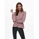 Blusenshirt von Only, in der Farbe Lila, aus Polyester, andere Perspektive, Vorschaubild