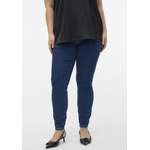 Jegging von Vero Moda Curve, in der Farbe Blau, andere Perspektive, Vorschaubild