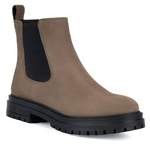 Chelsea-Boot von Geox, in der Farbe Beige, aus Stoff, andere Perspektive, Vorschaubild