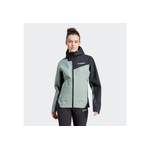 Outdoorjacke von adidas Terrex, in der Farbe Grün, andere Perspektive, Vorschaubild