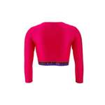 T-Shirt von Versace Jeans Couture, in der Farbe Rosa, aus Stoff, andere Perspektive, Vorschaubild