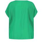Blusenshirt von SAMOON, in der Farbe Grün, aus Jeans, andere Perspektive, Vorschaubild