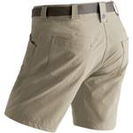 Sportshorts von maier sports, in der Farbe Beige, aus Elasthan, andere Perspektive, Vorschaubild