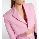 Blazer von Nensi Dojaka, in der Farbe Rosa, andere Perspektive, Vorschaubild