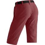 Caprihose von maier sports, in der Farbe Rot, aus Elasthan, andere Perspektive, Vorschaubild