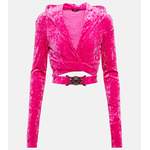 Hoodi von Versace, in der Farbe Rosa, aus Polyester, Vorschaubild