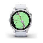 Smartwatch von Garmin, in der Farbe Weiss, andere Perspektive, Vorschaubild