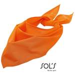 Tuch von SOLS, in der Farbe Orange, aus Polyester, andere Perspektive, Vorschaubild