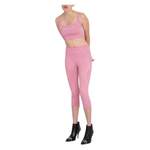 Sportleggings von Misbhv, in der Farbe Rosa, andere Perspektive, Vorschaubild