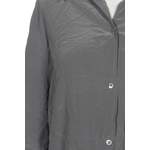 Klassische Bluse von OTTO KERN, in der Farbe Grau, aus Seide, andere Perspektive, Vorschaubild