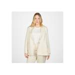 Blusenblazer von lovely sisters, in der Farbe Beige, aus Leinen, andere Perspektive, Vorschaubild