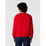 Sweatshirt von Tommy Hilfiger, in der Farbe Rot, aus Baumwolle, andere Perspektive, Vorschaubild