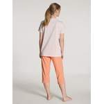 Pyjama von CALIDA, in der Farbe Orange, aus Baumwolle, andere Perspektive, Vorschaubild