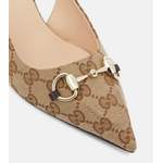 Klassische Pump von Gucci, in der Farbe Beige, andere Perspektive, Vorschaubild