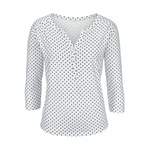 Shirt von Lascana, in der Farbe Weiss, aus Polyester, andere Perspektive, Vorschaubild