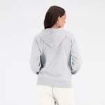 Hoodie von New Balance, in der Farbe Grau, aus Polyester, andere Perspektive, Vorschaubild