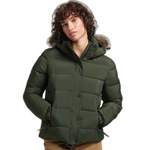 Kurze Daunenjacke der Marke Superdry