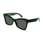 Sonstige Sonnenbrille von Balenciaga, in der Farbe Grün, aus Kunststoff, andere Perspektive, Vorschaubild