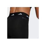 Sportleggings von adidas performance, in der Farbe Schwarz, aus Polyester, andere Perspektive, Vorschaubild