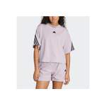 T-Shirt von adidas Sportswear, in der Farbe Lila, aus Naturfaser, andere Perspektive, Vorschaubild