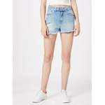 Shorts von Only, in der Farbe Blau, aus Jeans, andere Perspektive, Vorschaubild