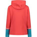 Hoodie von CMP, in der Farbe Orange, aus Polyester, andere Perspektive, Vorschaubild