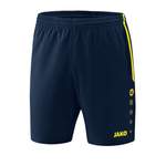 Sportshorts von Jako, in der Farbe Gelb, aus Polyester, andere Perspektive, Vorschaubild