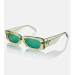 Sonstige Sonnenbrille von The Attico, in der Farbe Grün, andere Perspektive, Vorschaubild