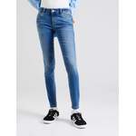 7/8-Jeans von Vero Moda, in der Farbe Blau, aus Polyester, andere Perspektive, Vorschaubild