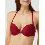 Push-up-BH von Lascana, in der Farbe Rot, aus Polyester, andere Perspektive, Vorschaubild