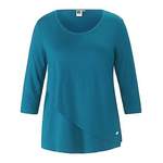 Rundhalsshirt von Anna Aura, in der Farbe Blau, aus Elasthan, andere Perspektive, Vorschaubild