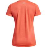 T-Shirt von Under Armour, in der Farbe Rot, aus Polyester, andere Perspektive, Vorschaubild