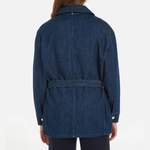 Jeansjacke von Tommy Hilfiger, in der Farbe Blau, aus Polyester, andere Perspektive, Vorschaubild