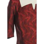 Klassische Bluse von Kleemeier, in der Farbe Rot, aus Viskose, andere Perspektive, Vorschaubild
