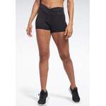 Sportshorts von Reebok, in der Farbe Schwarz, aus Polyester, andere Perspektive, Vorschaubild