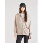 Sweatjacke von Hollister, in der Farbe Beige, aus Polyester, andere Perspektive, Vorschaubild