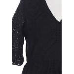 Klassische Bluse von YAS, in der Farbe Schwarz, aus Baumwolle, andere Perspektive, Vorschaubild